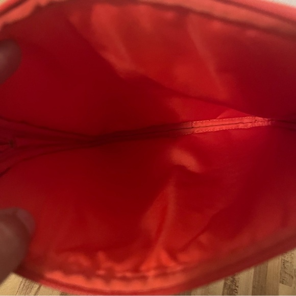 Tory Burch Orange/multicolor Vinyl Ipad Tablet Case Gold Logo - Picture 3 of 6